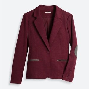 41 Hawthorn Cordoba Patch Blazer Size Medium burgundy.
